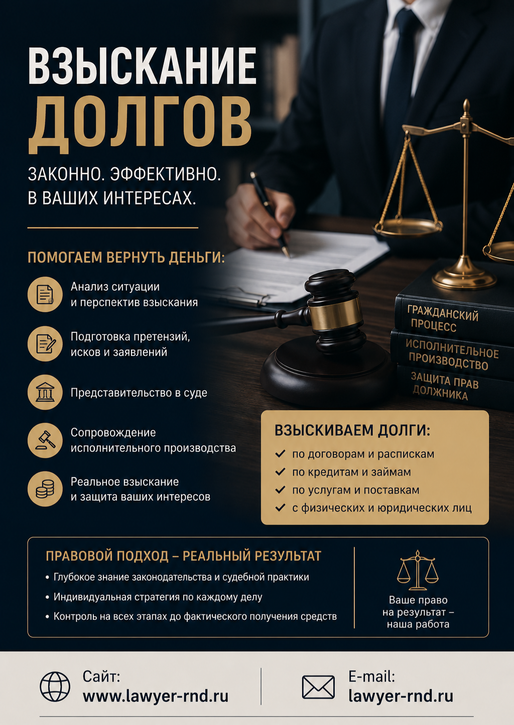 Взыскание долга